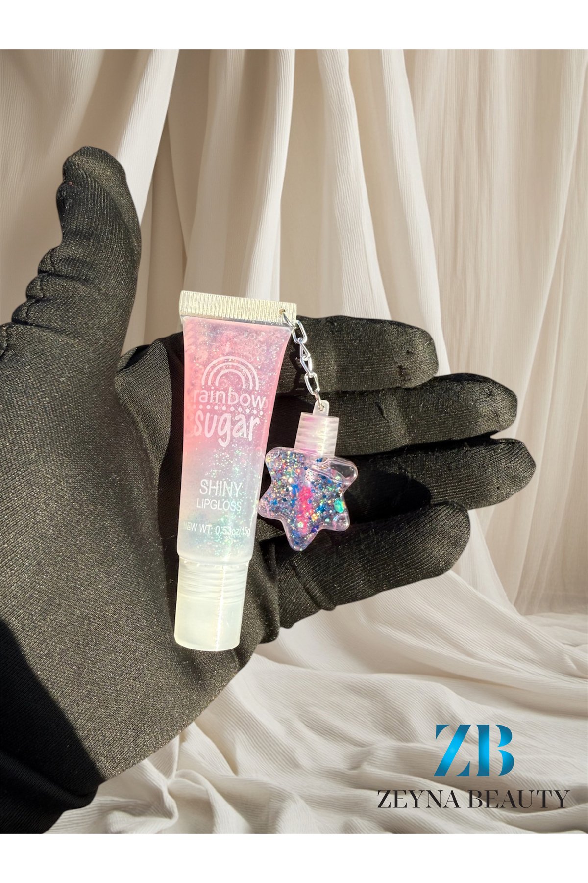 3'lü Lip Gloss Mini Yıldızlı Lip Gloss B Serisi - Görsel 2