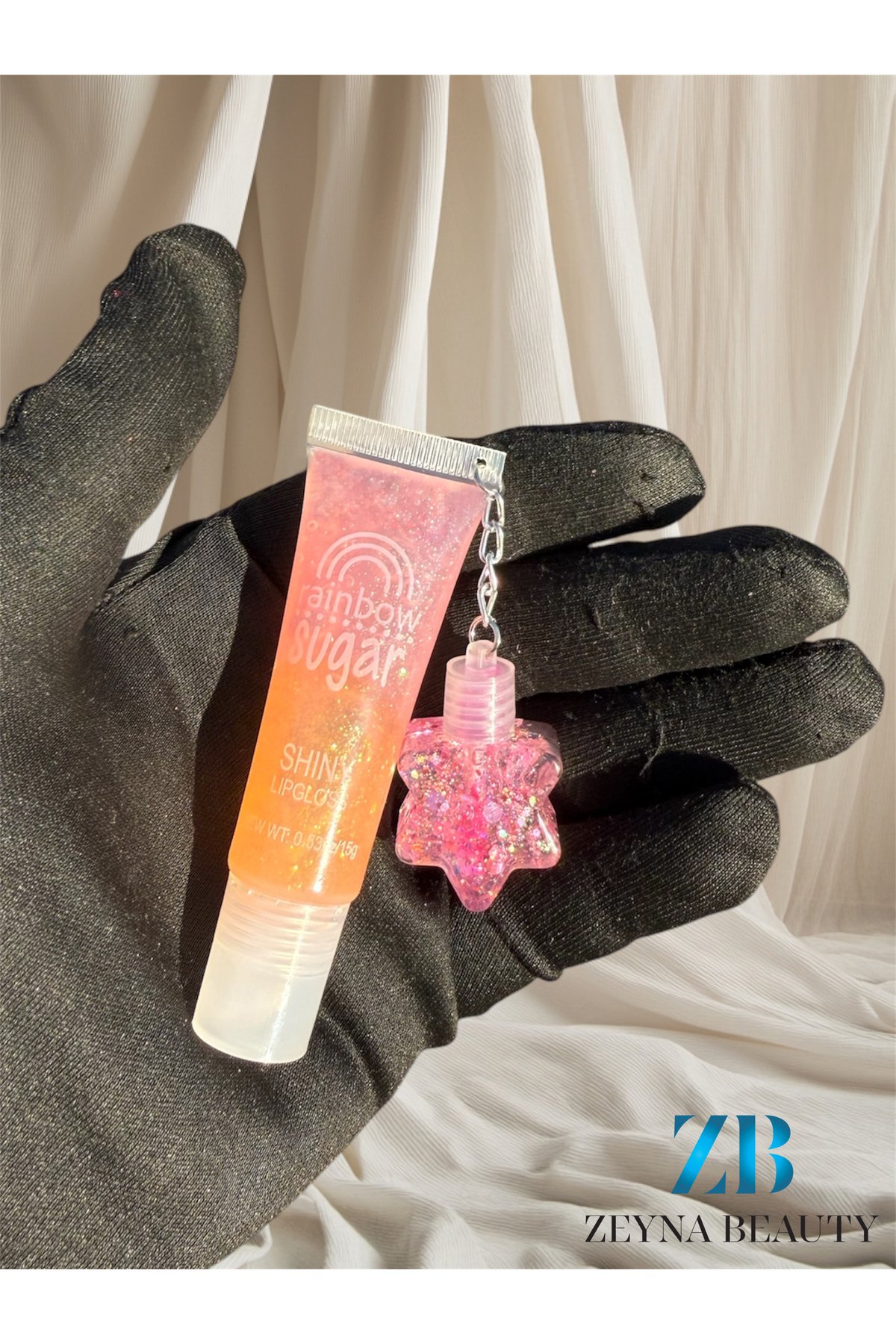 3'lü Lip Gloss Mini Yıldızlı Lip Gloss B Serisi - Görsel 3