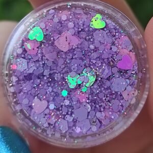 Glitter Jel Far Simli Kalpli Jel Far