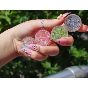 Simli Kremsi Far Glitter Jel Far 4lü Set