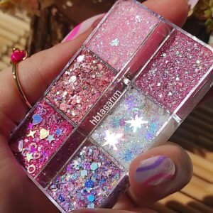 Glitter Far Kremsi Jel Far Simli Palet