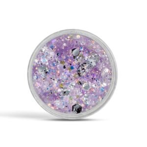 Jel Formlu Parlak Glitter - Orange Lilac