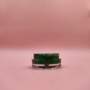 Mini Doğal Jel Glitter - Green 5ml