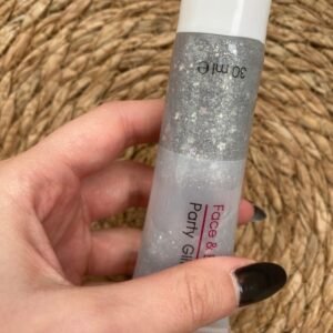 Kozmetik Gümüş Simli Yüz Ve Vücut Simi Desenli