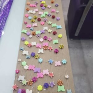 10 adet saç aksesuarı