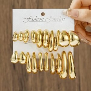 20 adet küpe çoklu bombe küpekadın gold küpe bottega küpe damla küpe halka küpe 20 adet