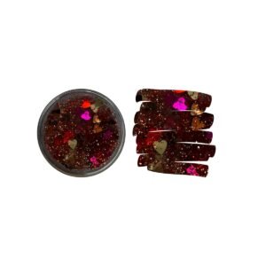 Jel Formlukalpli Parlak Glitter Glitter Jel Kalpli Glitter Jel Vegan Glitter Jel Yüz, Saç, Vücut