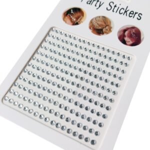 Vücut Ve Yüz Taşı Stickers Tırnak Makyaj Taşı Yapışkan Festival Taşı Kristal Yüz Taşları 165 Adet