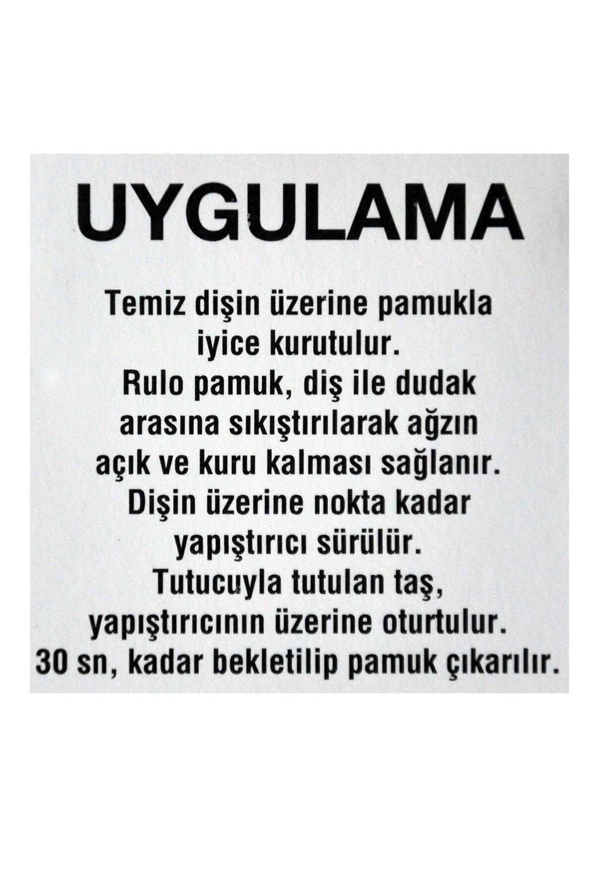 Diş Taşı Diş Pırlantası Diş Kristali - Görsel 6
