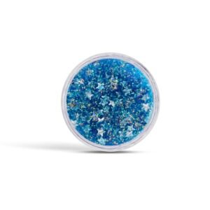 Jel Formlu Parlak Glitter - Sky Blue