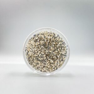 Jel Formlu Parlak Glitter - Platinum