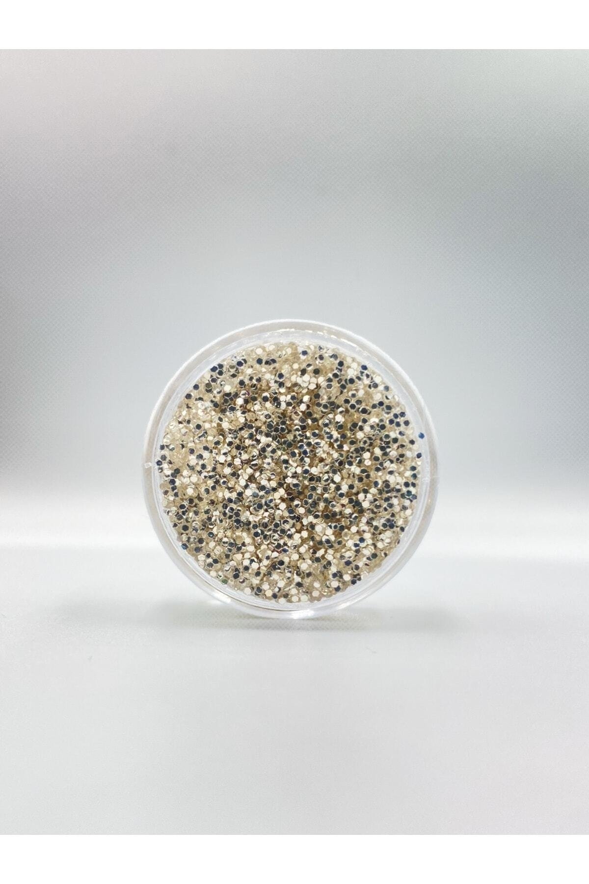 Jel Formlu Parlak Glitter - Platinum