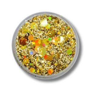 Jel Formlu Parlak Glitter - Laser Gold
