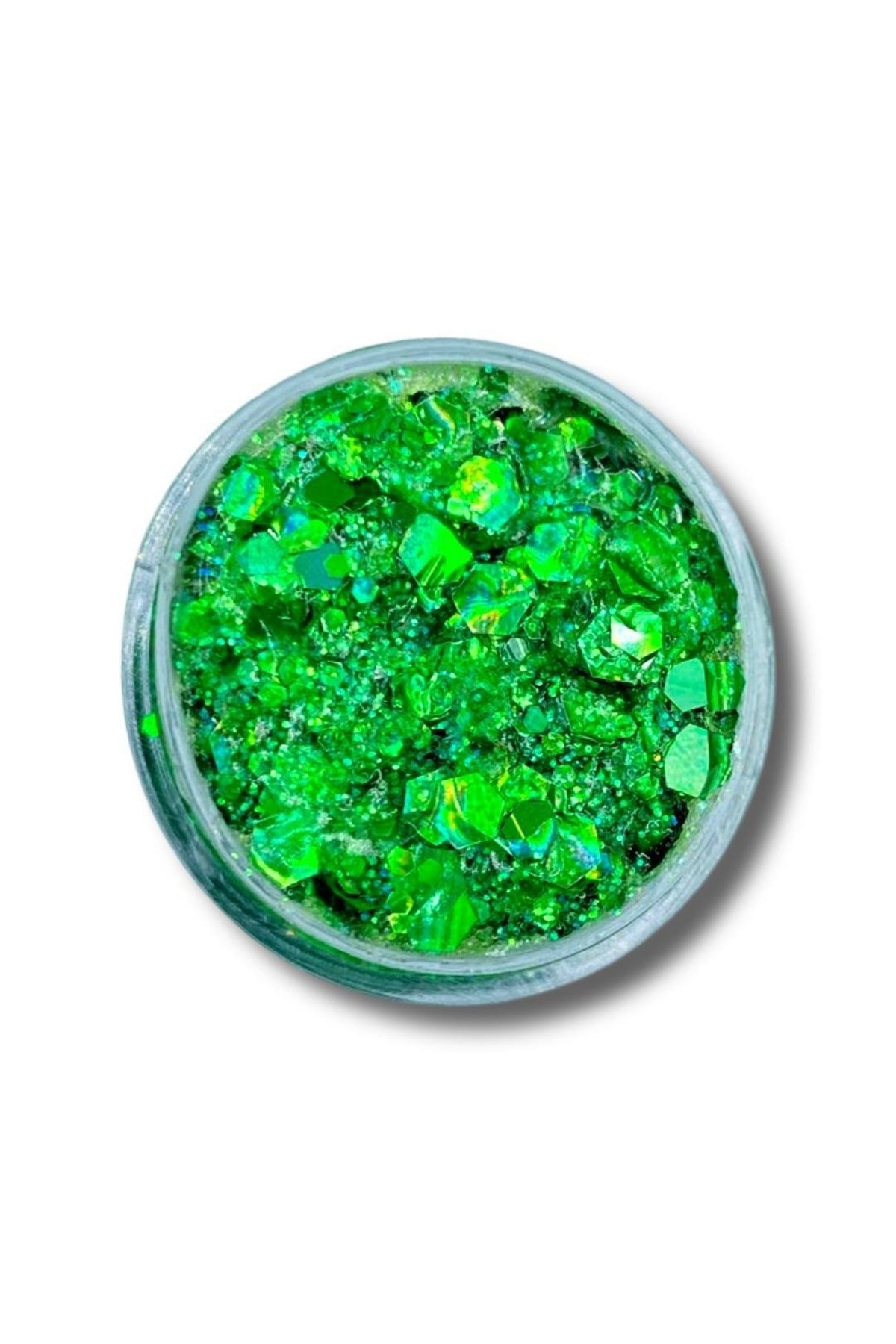 Jel Formlu Parlak Glitter - Deep Forest Green