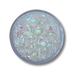Jel Formlu Parlak Glitter - White Space