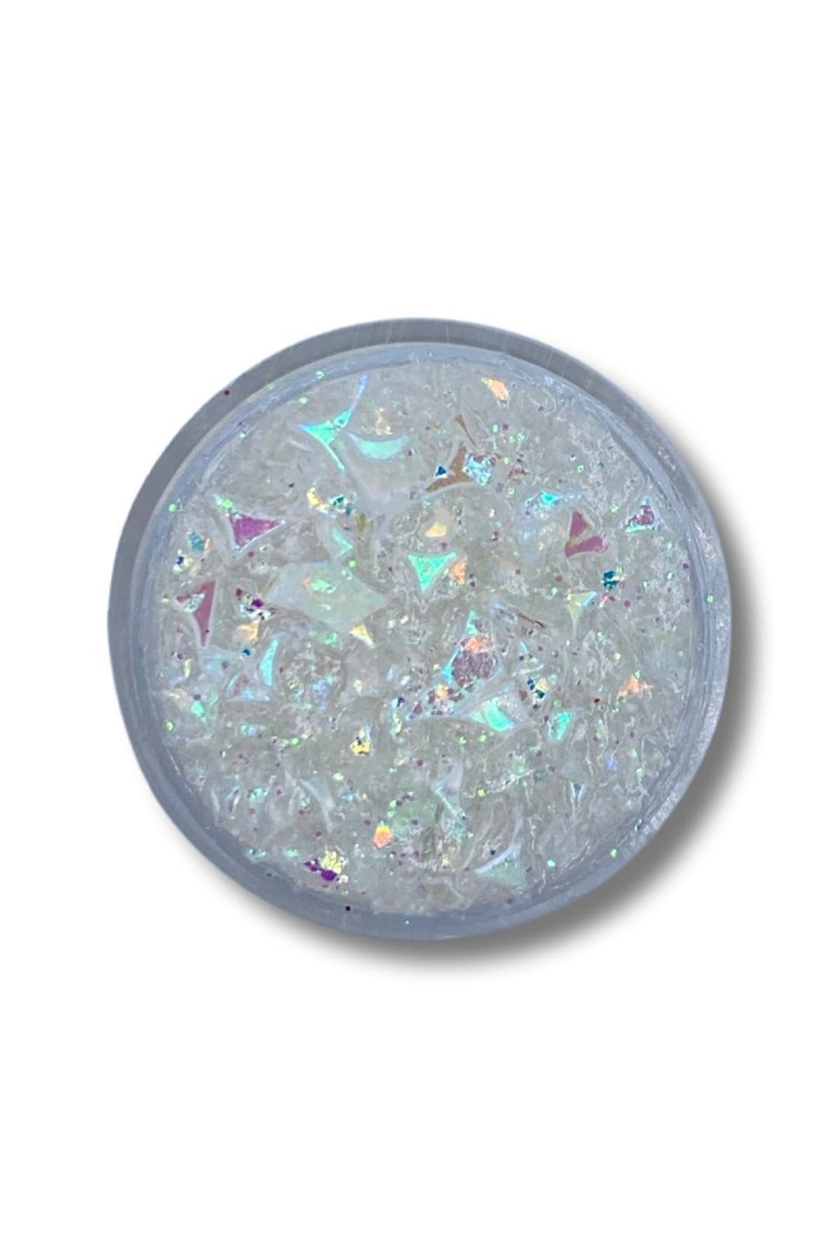 Jel Formlu Parlak Glitter - White Space