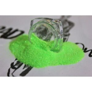 Tırnak Süsleme Holografik Mikro Sim Nail Art Nane Yeşili Ekstra Mikro Sim 5 Ml/5 Gr Makyaj Sim