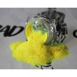Tırnak Süsleme Holografik Mikro Sim Nail Art Sarı Rengi Ekstra Mikro Sim 5 Ml/5 Gr Makyaj Sim