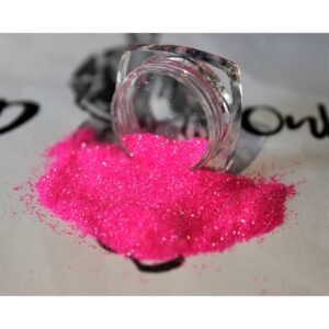 Tırnak Süsleme Holografik Mikro Sim Nail Art Koyu Pembe Ekstra Mikro Sim 5 Ml/5 Gr Makyaj Sim