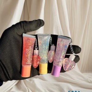 3'lü Lip Gloss Mini Kalpli Lip Gloss B Serisi