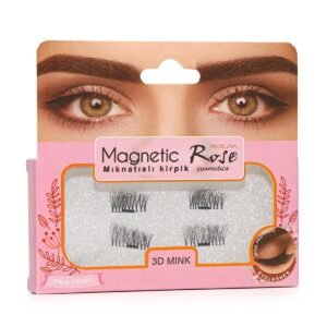 Rose Manyetik Mıknatıslı Kirpik