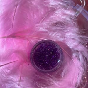 Mor Işıltılı Jel Glitter