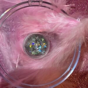 Jel Glitter Kelebekli