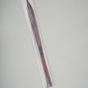 Tinsel Renkli Saç Simli 10lu Karışık Renkli Saç Ve Boncuk(TAKMA APARATI ILE BİRLİKTE) 40 Cm