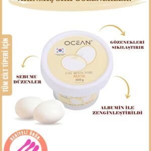 Yumurta Akı Maskesi, Gözenek Sıkılaştırıcı Egg Mask Wash Soft Scrub
