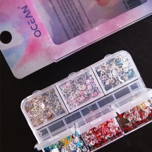 Tırnak Süsleme Ve Makyaj Taşı, Kolay Uygulanabilir, Nail Art Tırnak Süsleme Ve Makyaj Taş Set