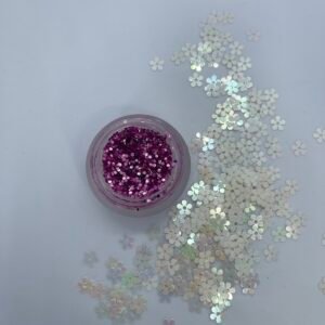 Lila Renk Işıltılı Jel Glitter - 10gr