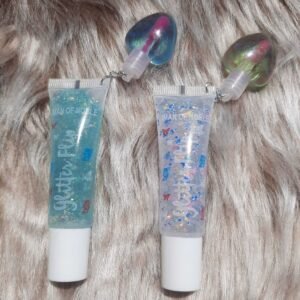 Gökkuşağı Dudak Parlatıcısı 2 Adet 2’li Rainbow Sugar Shiny Lip Gloss Lip Balm