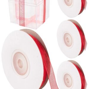 Organze Tül Kurdela 1 Cm 25 Metre 4 Adet