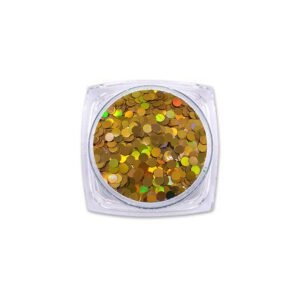 Epoksi Süsleme Glitter Yuvarlak Gold Pul 5gr