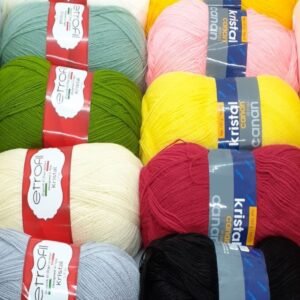 Lif Kristal Iplik Seti Canan Ve 10x100 Gram 10 Yumak