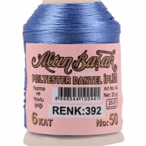 Polyester Oya Ve Dantel Ipliği 20 Gr No:50 6 Kat - 392