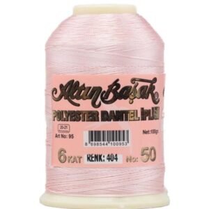 Polyester Oya Ve Dantel Ipliği 20 Gr No:50 6 Kat - 404