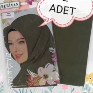Berıvan Dikişsiz Düz Posetli Oyalık Yazma 100 X100 Cm 2 Li Yazma