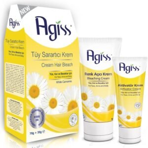 Marka: Agiss Tüy Sarartıcı Krem (vitamin E) 70 Gr + 35 Gr