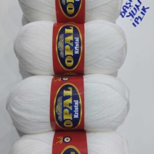 [4 Adet ] 100 Gr Lif Ipliği Beyaz 475 Metre Tığ No Dantel Serisi 4 Veya 5 Dir