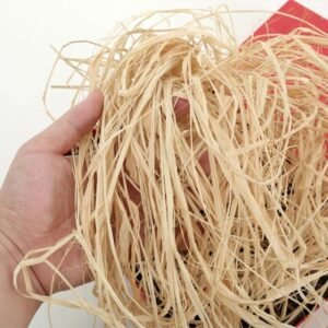 Doğal Rafya Muz Lifi Naturel Ip 100 Gr Saman Ip Süsleme Malzemesi