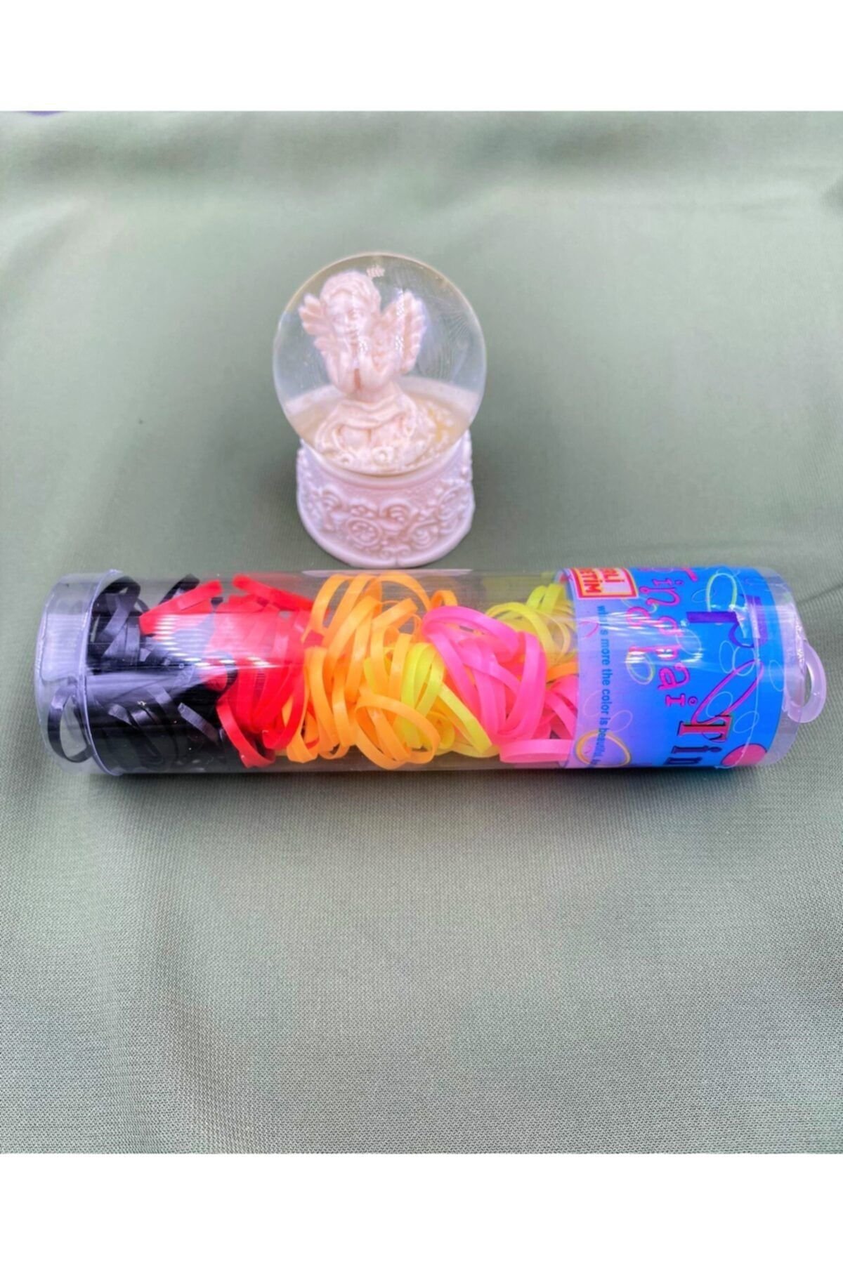 Saç Örgü Lastiği Karışık Renkli Paket