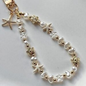 Deniz figürlü anahtarlık charm