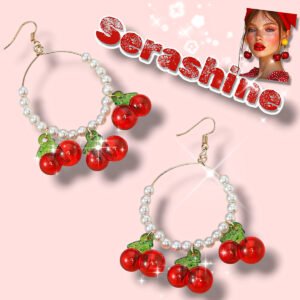 Kirazlı Küpe& Y2k Coquette Yenitrend Cherry
