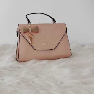 Pembe Kadın Şık Tasarım Omuz Çantası