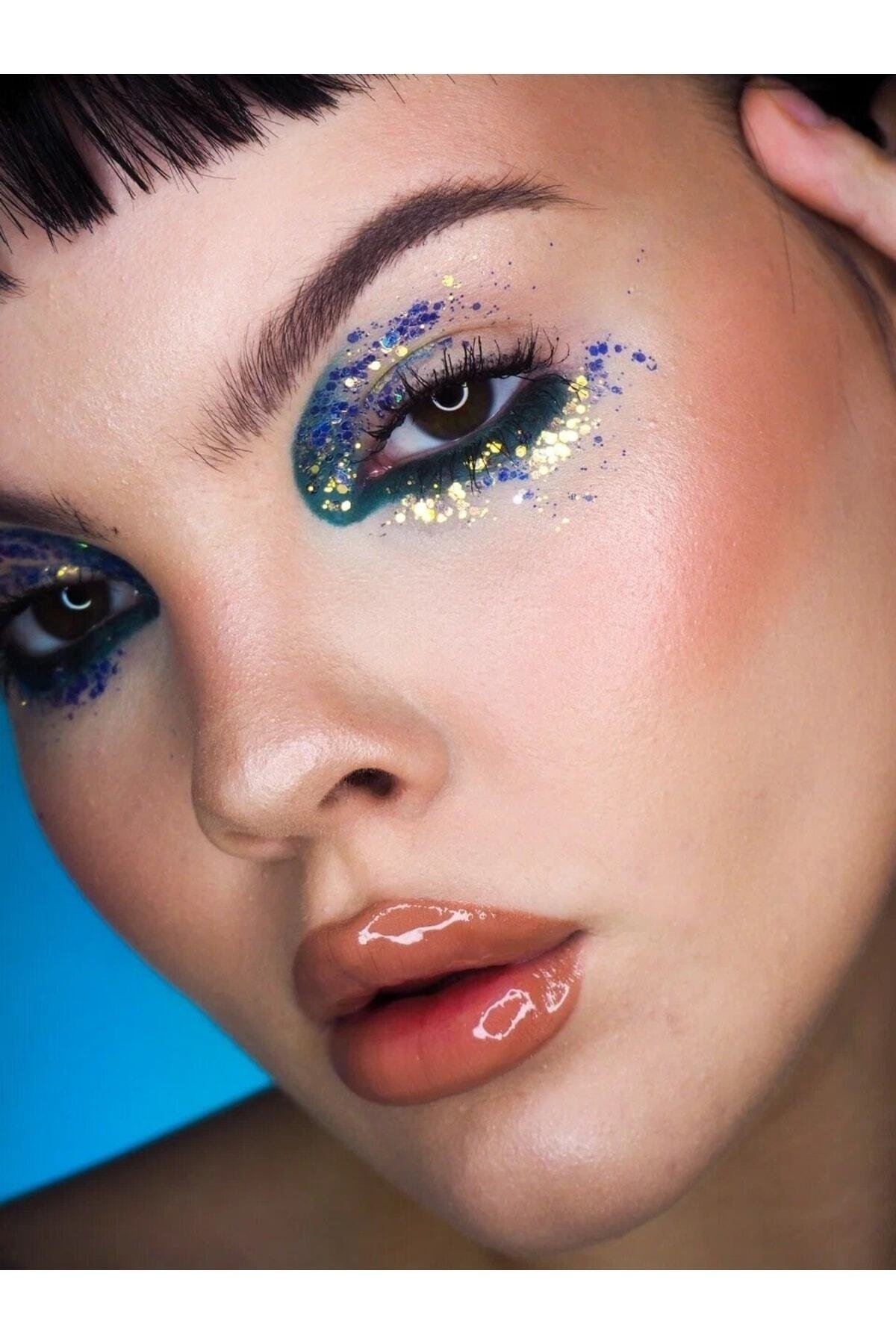 Jel Formlu Parlak Glitter - Radiant Orchid - Görsel 2