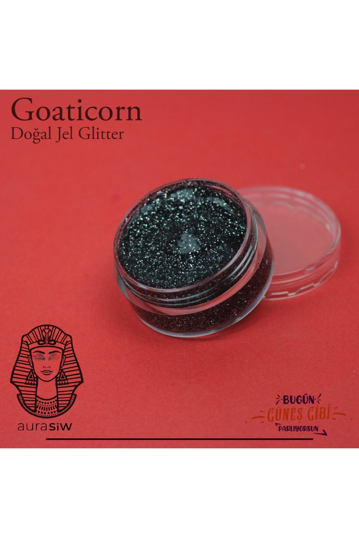 Goaticorn - Jel Formlu Doğal Glitter - Görsel 3