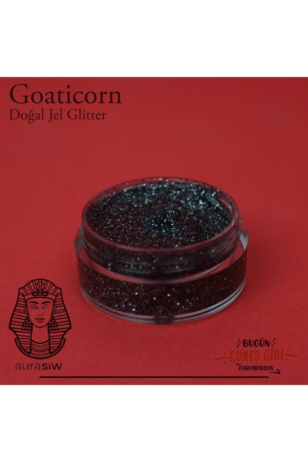 Goaticorn - Jel Formlu Doğal Glitter - Görsel 4