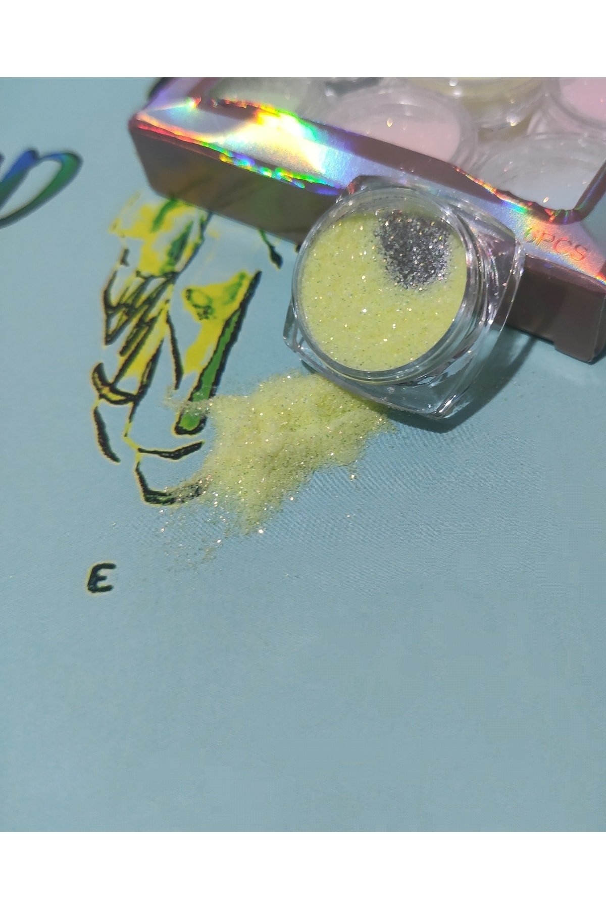 Holografik Pure Ekstra Mikro Sim Tırnak Simi - Görsel 2