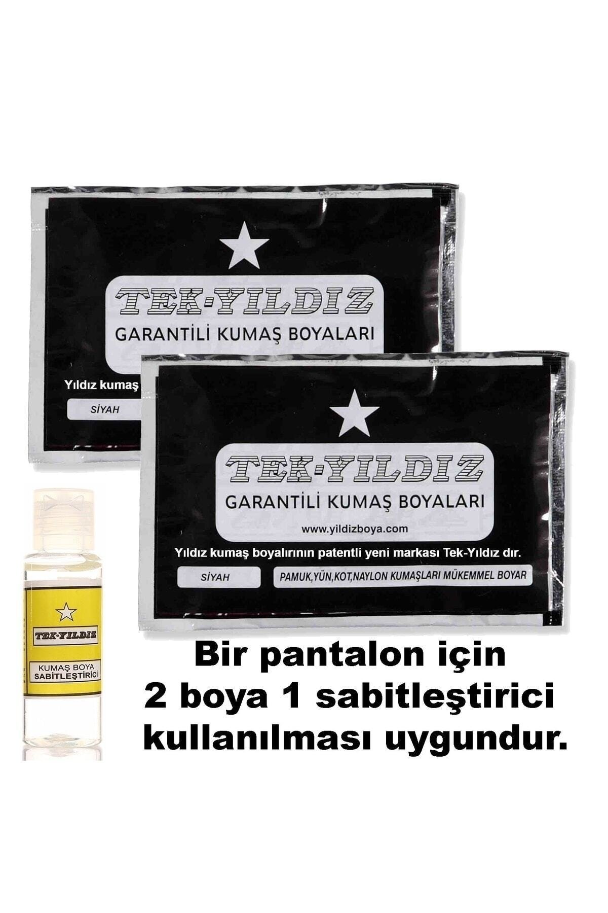 Tek Yıldız Kumaş Boyası Sabitleştirici (fiske) 30 Cc - Görsel 2